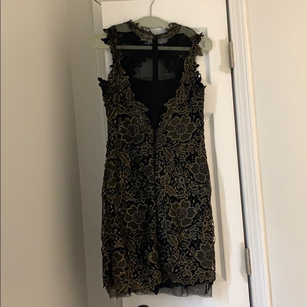 Betsy & Adam Black Cocktail Dress